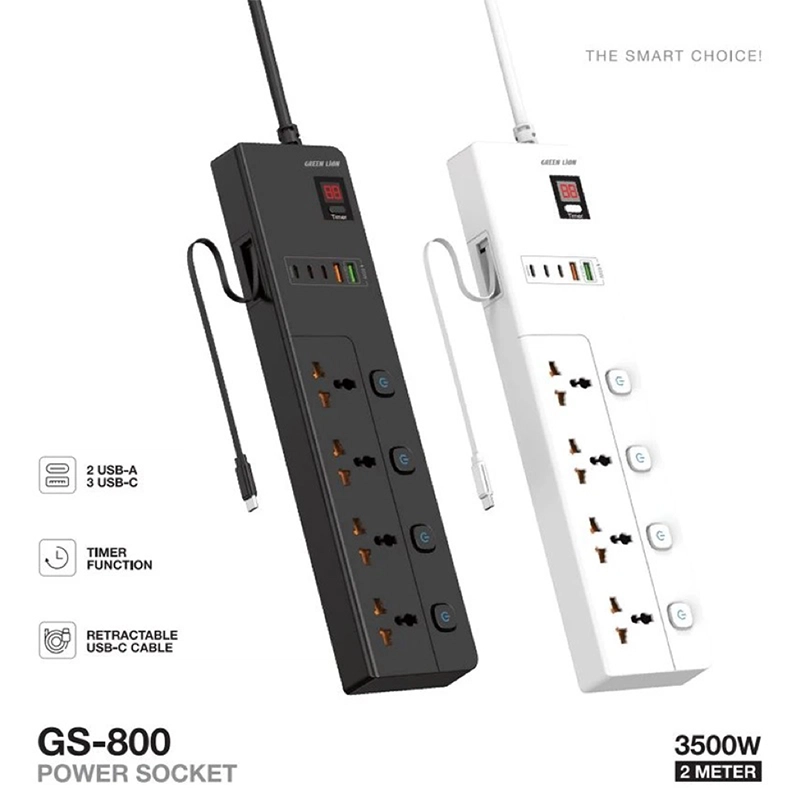 Green Lion GS-800 Power Socket GNGS8PSKT2